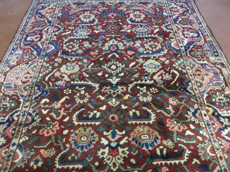 5' X 9' Antique Handmade Turkish Wool Veg Dyes Rug Nice