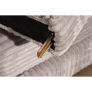 Modern CorduroyCorner sofa Sleeper Sofa Couch With Comfy Deep Seat& 6 Pillows