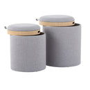 Tray - Contemporary Nesting Ottoman Set by HouseOfZazla