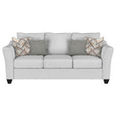 Salizar Upholstered Flared Arm Sofa Sand