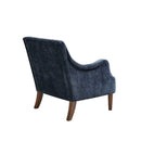 Button Tufted Accent Chair Vintage Style by Unique Piece Furniture