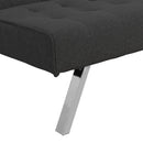 Modern Sofa Bed With Wood Frame And Stainless Legs by HouseOfZazla