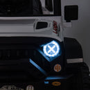 24V Ride On Large PickUp Truck car for Kids,ride On 4WD Toys with Remote Control,Parents Can Assist in Driving,Bluetooth music version,Pickup truck design with spacious storage in the rear.