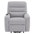Freddie - Power Motion Recliner With Lift - Gray by Unique Piece Furniture