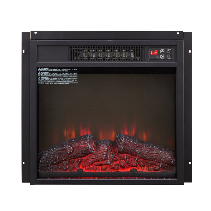 Electric Fireplace Insert 18" 1400W Remote Control, photo 5 of 10