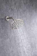 6 In. 6-Spray Balancing Shower Head Shower Faucet
