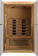 Two Person Indoor Hemlock Sauna – Far Infrared Sauna Room
