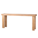 Console Table, Entryway Table With Design, Long Narrow Sofa Table For Living Room - Multi by HouseOfZazla