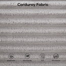 Convertible Loveseat Sofa Bed With Memory Foam & Steel Frame