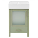Bathroom Vanity With Ceramic Sink And Ample Storage, Ideal For Small Bathrooms by Unique Piece Furniture