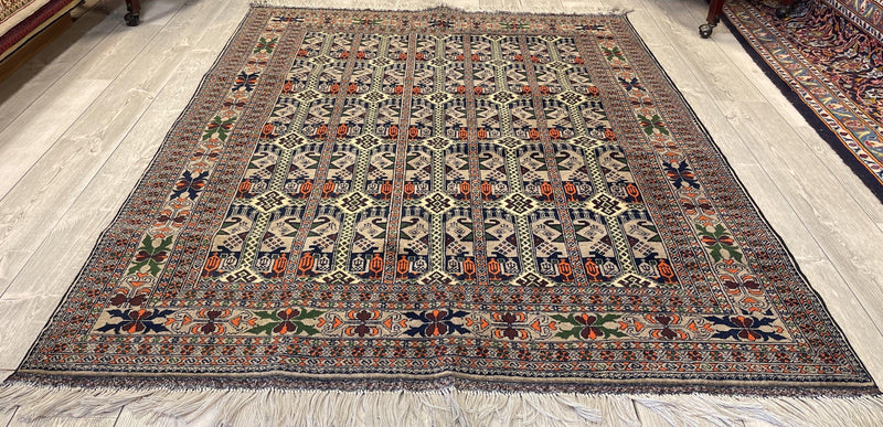 Afghani Area Rug I Ala Bakhmal 5x7 Ft
