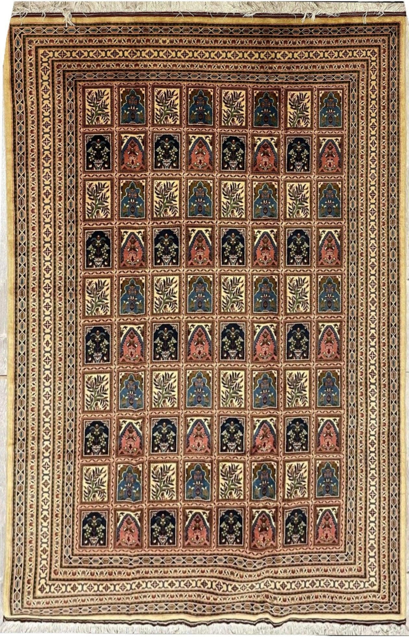 Afghani  I Bakhtiari 7x10 Area Rug
