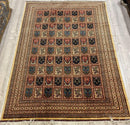 Afghani  I Bakhtiari 7x10 Area Rug