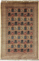 Afghani  I Bakhtiari 7x10 Area Rug
