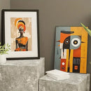 GobekUsa "African Abstract Wall Art Set - 3 Pieces"