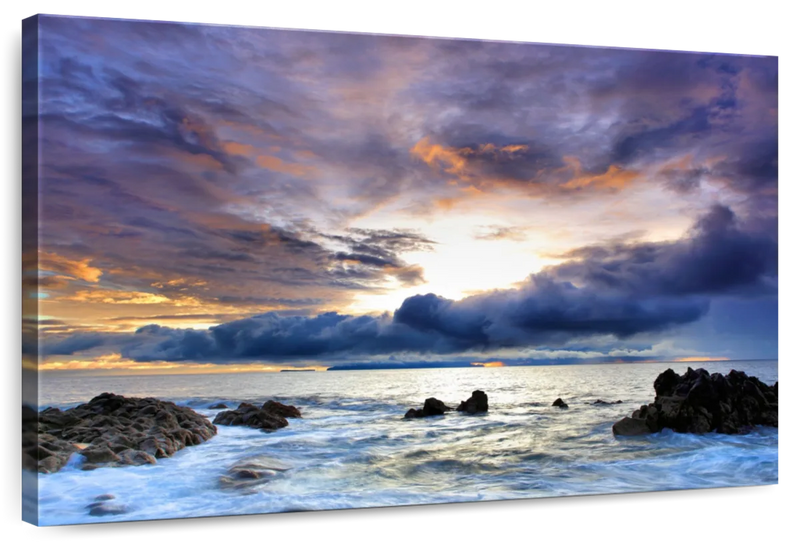 Storm At Cannon Beach Wall Art