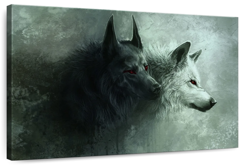 Sinister Wolves Wall Art