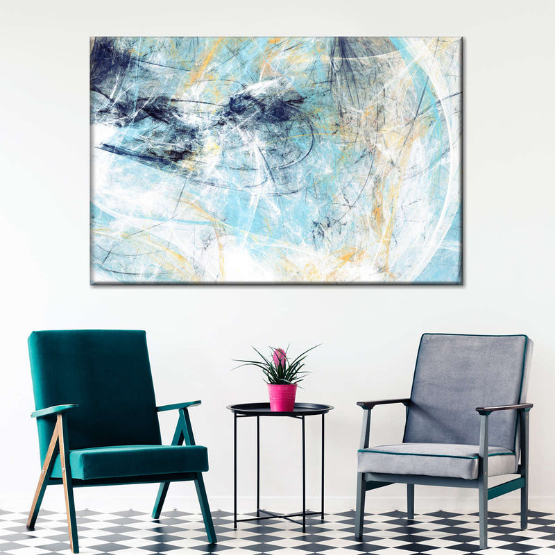 Dynamic Abstract Texture Wall Art