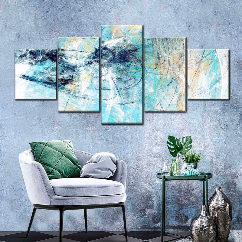 Dynamic Abstract Texture Wall Art