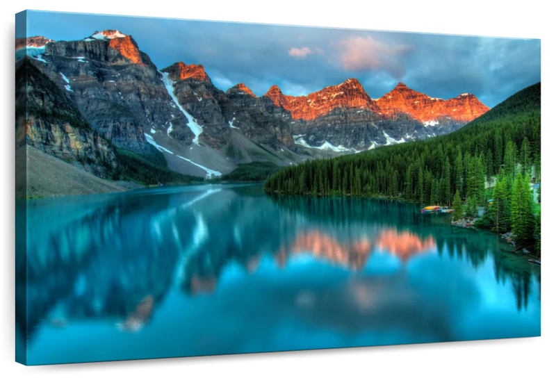 Tranquil Moraine Lake Wall Art