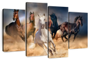 Running Herd Of Horses Wall Art