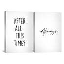 After All This Time Canvas