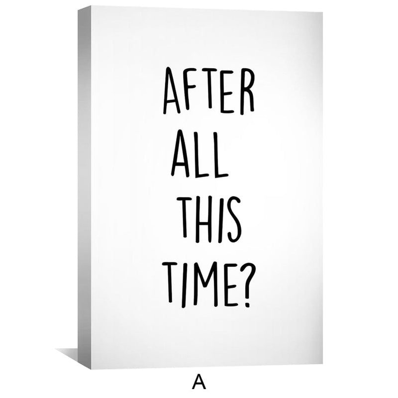 After All This Time Canvas