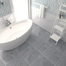 Bardiglio Light Polished Marble Tiles 12x24