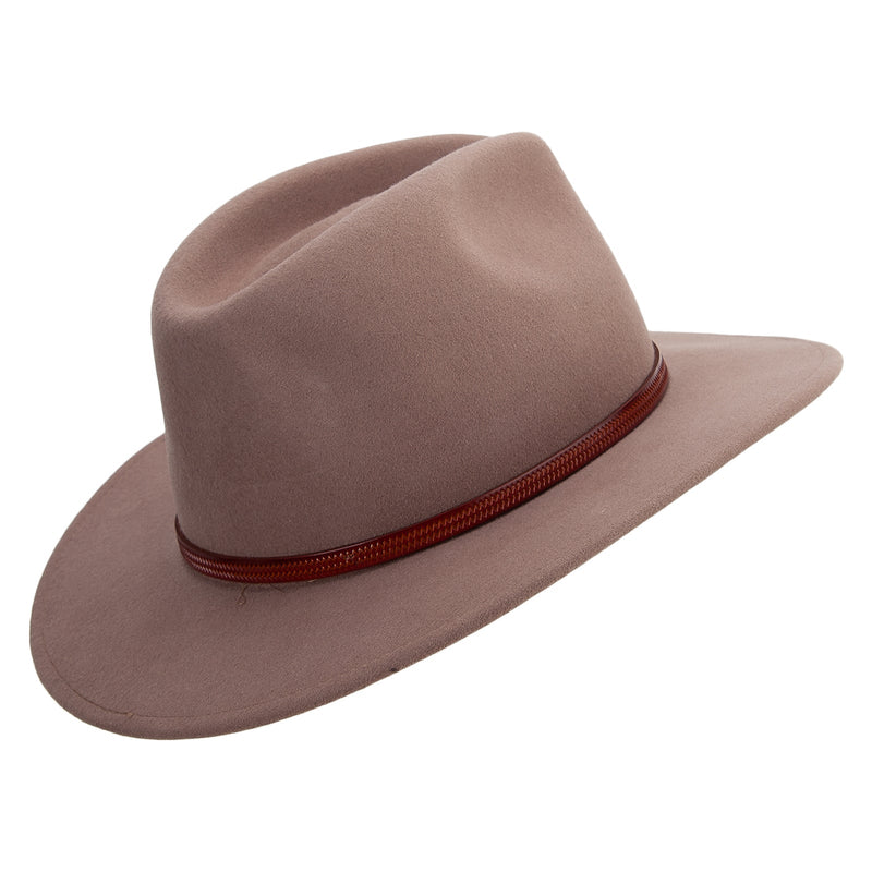 Unisex 3" Brim Pinched Fedora
