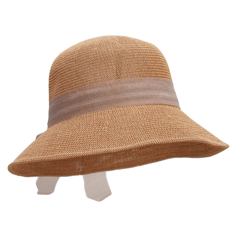 Women's Woven Paper 3" brim Hat