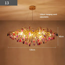 GobekUsa Agate Designer LED Chandelier for Dining & Foyer Room