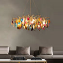 GobekUsa Agate Designer LED Chandelier for Dining & Foyer Room