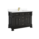 James Martin Brookfield 48" Single Bathroom Vanity, Black Onyx