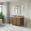 James Martin Brittany 60" Single Bathroom Vanity, Pecan