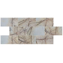 Angora Gold White Exotic Marble Polished Floor and Wall Tile