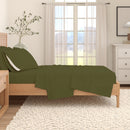 Cotton Solid Flannel Sheet - Nordic Collection