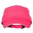 Athletic Moisture Wicking 4 Panel Mesh Cap