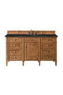 James Martin Brittany 60" Single Bathroom Vanity, Saddle Brown