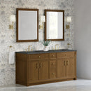 James Martin Bellshire 72" Double Bathroom Vanity, Honey Oak