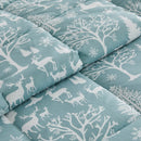 Reversible Christmas Comforter and Sham Set - Holiday / Lodge Odette Collection by Great Bay Home
