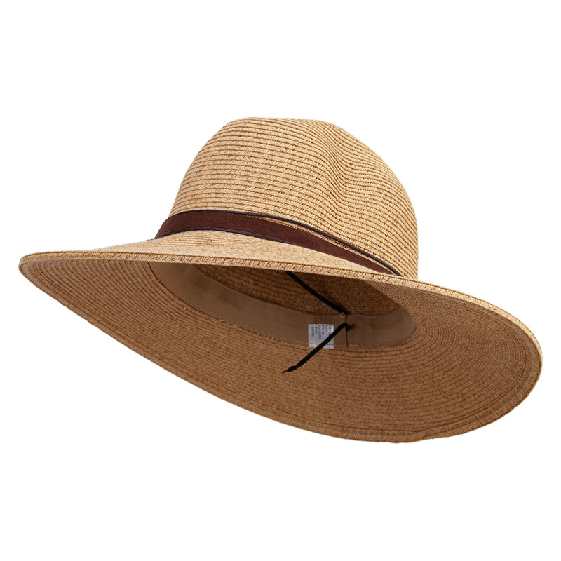 Men's Paper Braid 3.5'' Brim Fedora