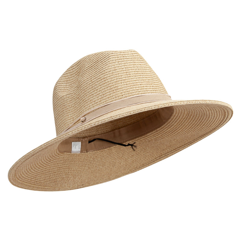 Men's Paper Braid 3.5'' Brim Fedora