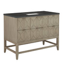 James Martin Emmeline 48" Single Bathroom Vanity, Pebble Oak