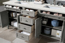 James Martin Brittany 72" Double Bathroom Vanity, Urban Gray
