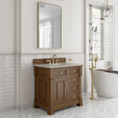 James Martin Brookfield 36" Single Bathroom Vanity, Honey Oak
