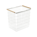 Wire Basket - Two Sizes - Steel + Wood