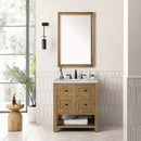 James Martin Breckenridge 30" Single Bathroom Vanity, Light Natural Oak