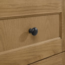 James Martin Breckenridge Linen Cabinet, Light Natural Oak