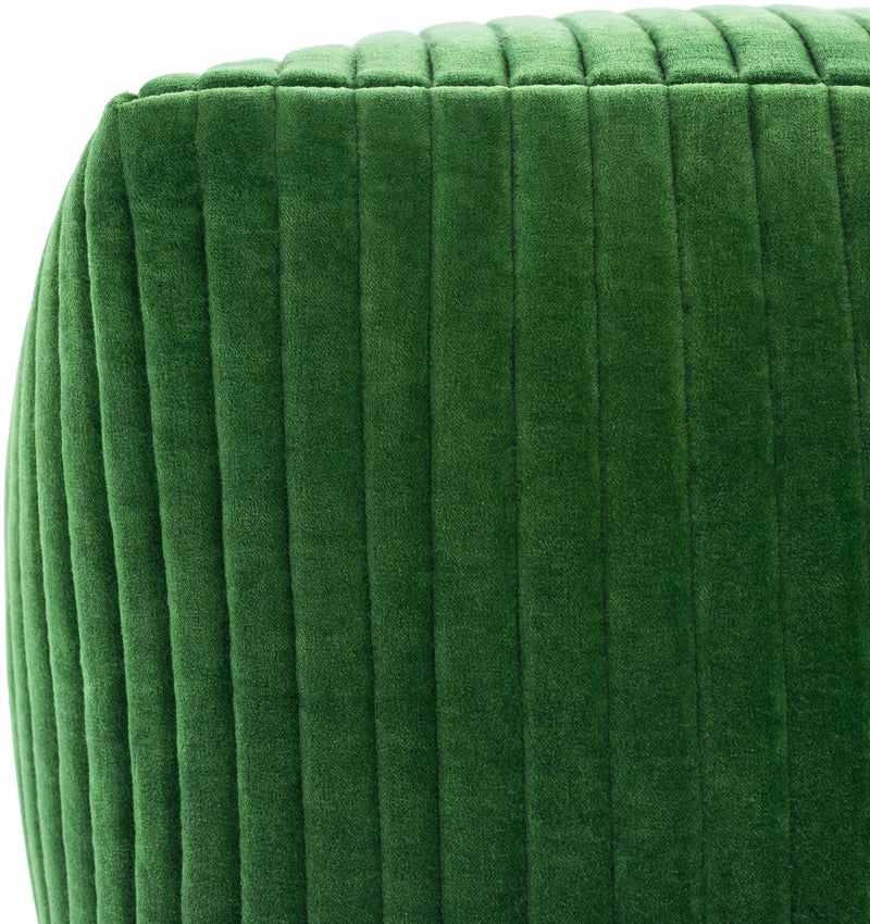 Rubbach Dark Green Pouf