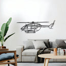 EC-145 Metal Aircraft Wall Art - NCP0220